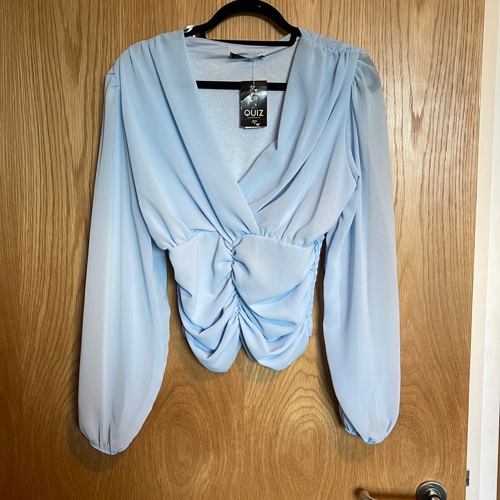 Blue blouse